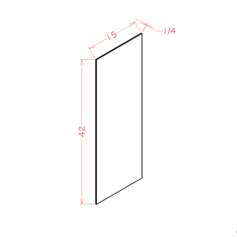 White Shaker Wall Skin Panel