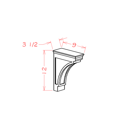 Shaker Modern Corbel