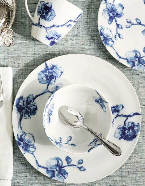 Blue Orchid Dinnerware