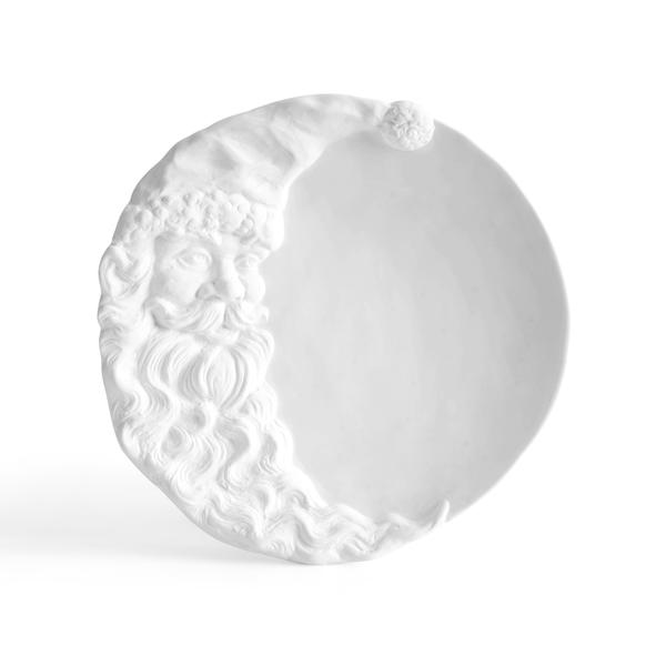 Santa Moon Plate